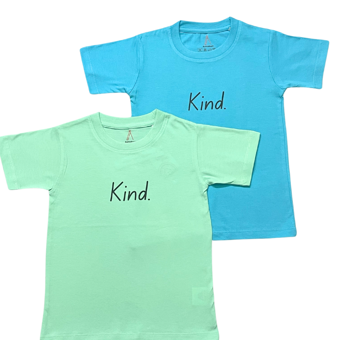 Kind- 100% Cotton Kids Tshirt (Combo)